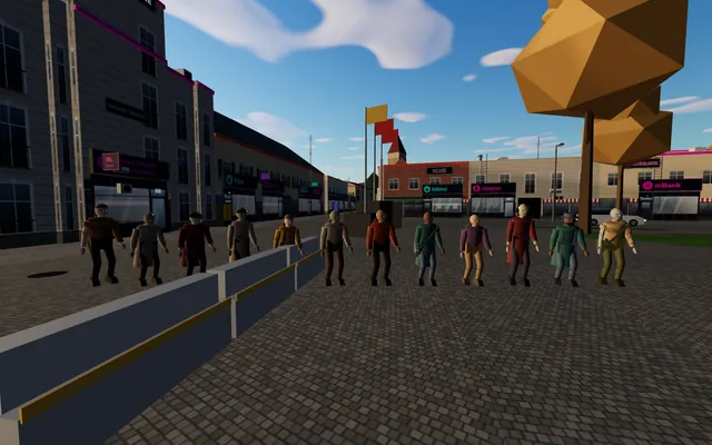 After: the same variants as 3D models